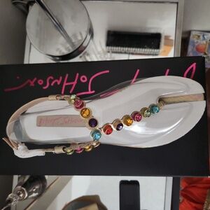 NEW BESTSY JOHNSON SANDALS